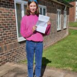 Alton School Student displaying excellent exam results